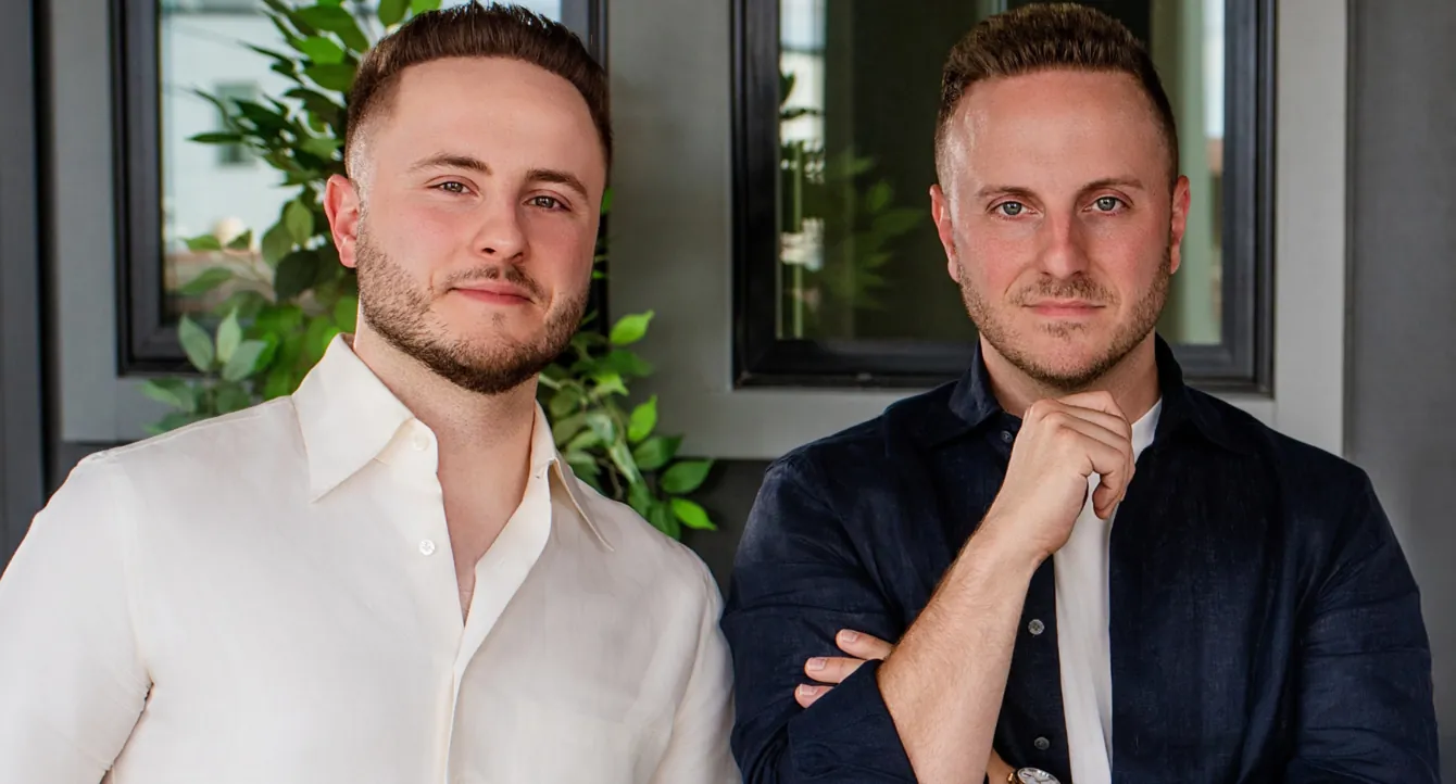 Stephen and Michael Saulpaugh, the partners at SnuggleMud