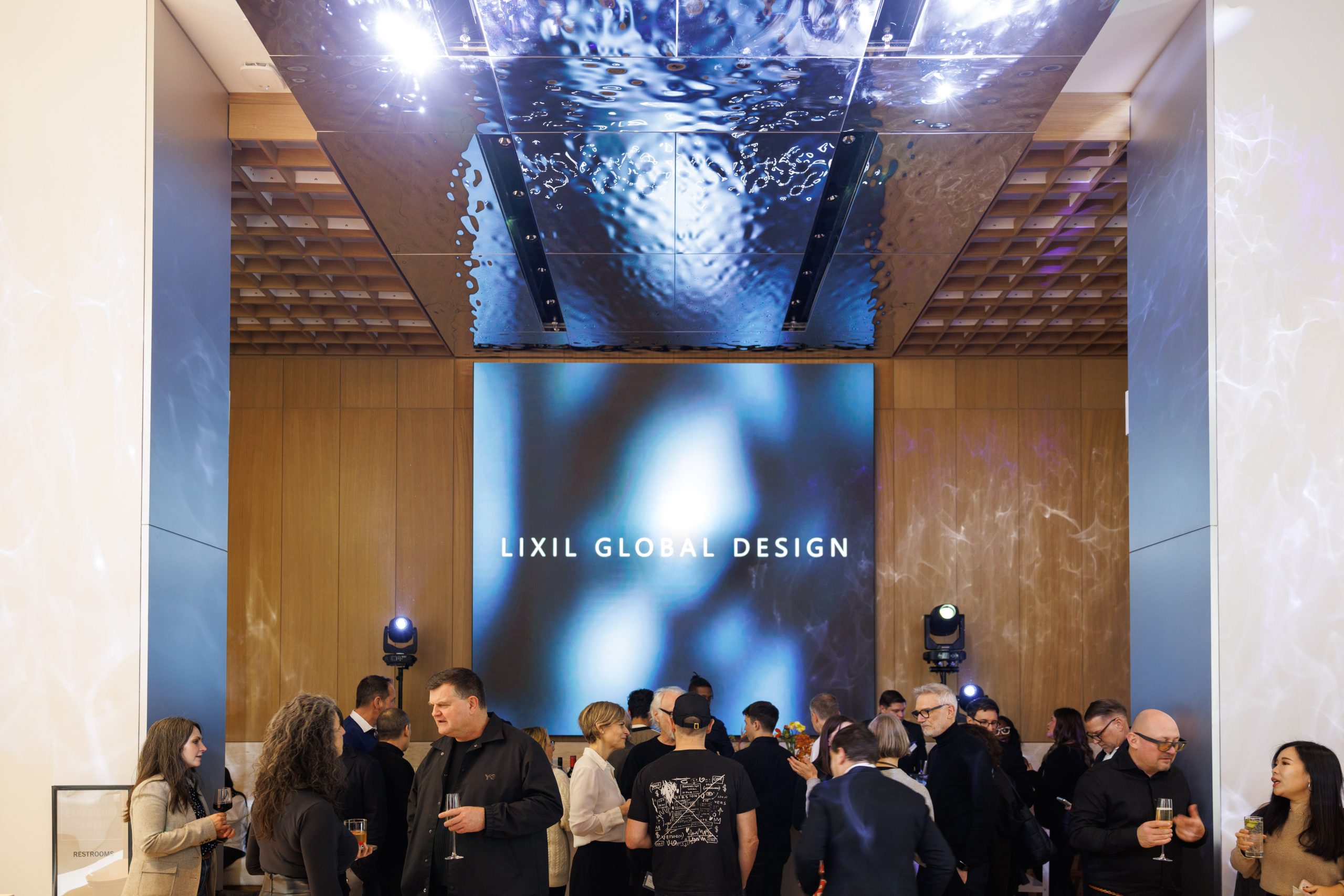LIXIL Global Design video wall at the Water Experience Center